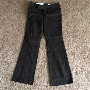 Banana Republic dark brown pin striped dress pants